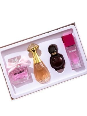 Exquisite Ladies Perfume Gift Set Fresh Long-Lasting Scent for Holiday Travel Luxury Fragrance Box