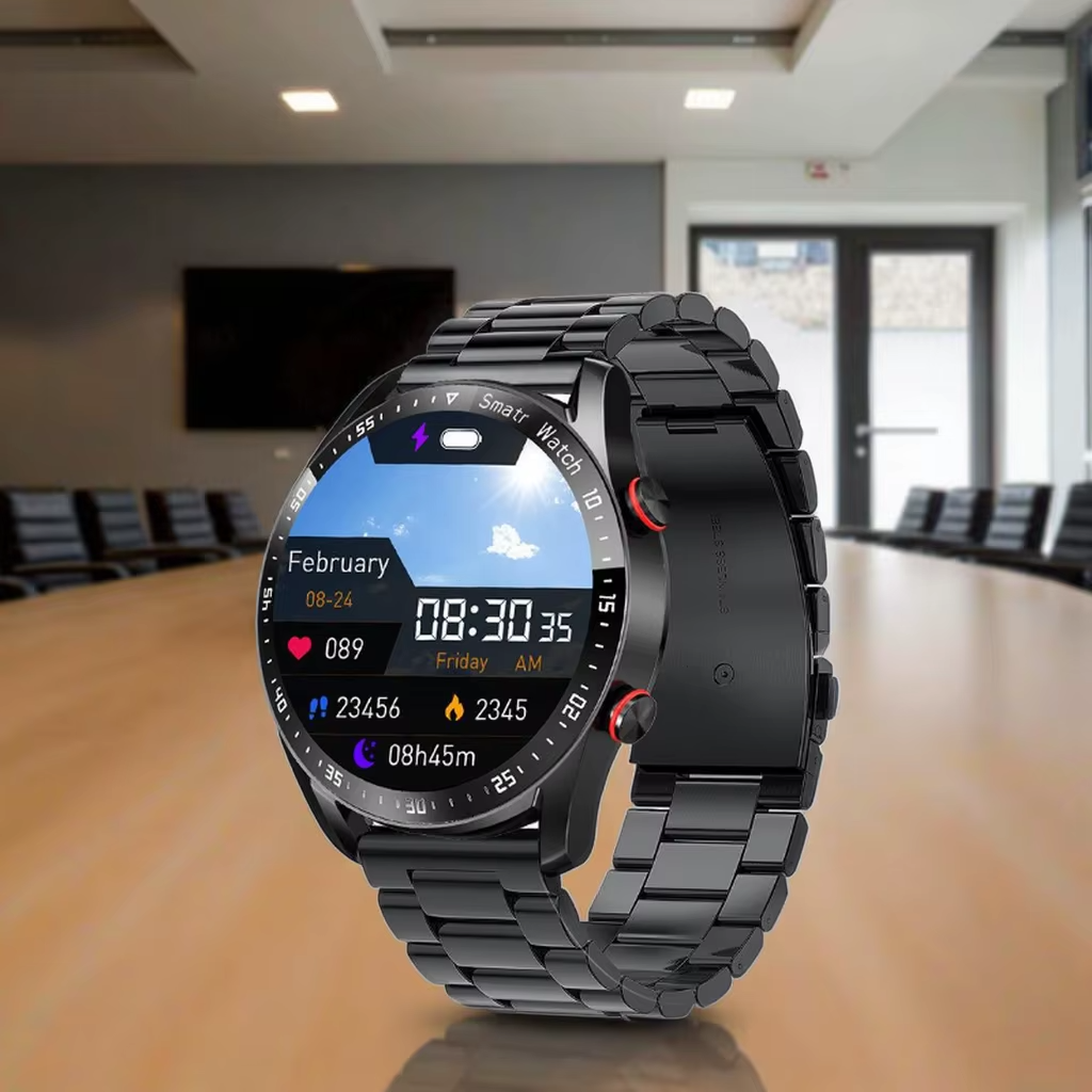 Smart Watch Business BT Call Answering Fitness Tracker IOS Waterproof