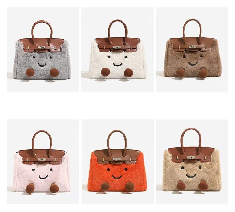 New Plush Jelly Platinum bag in 6 Different colour