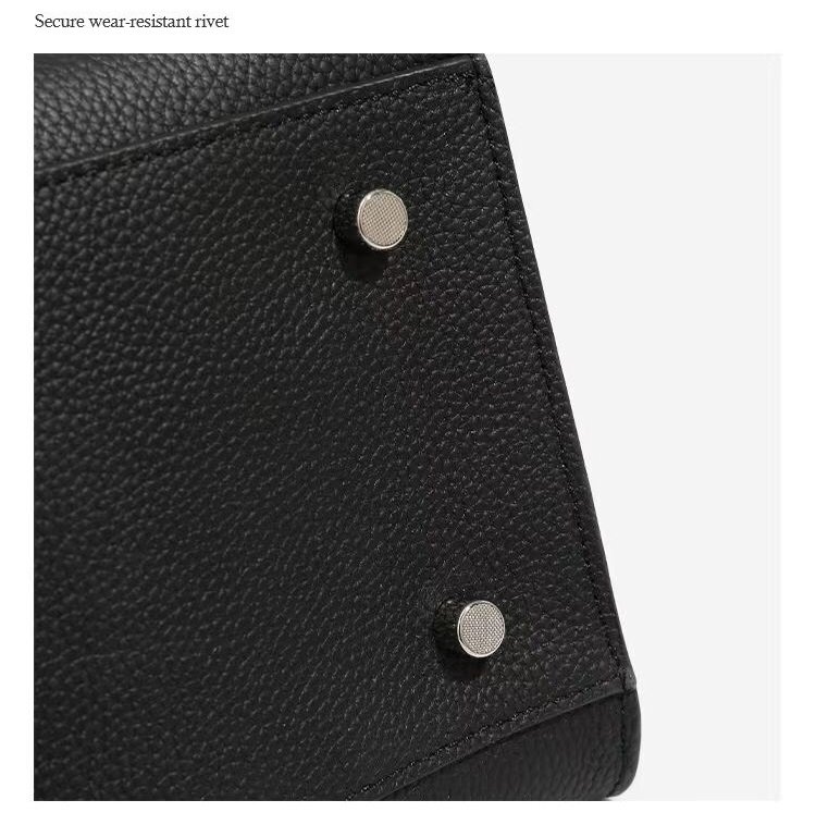 New Stylish Versatile Ladies Handbag  with a Large Volume of Cowhide in 3 Different Colour