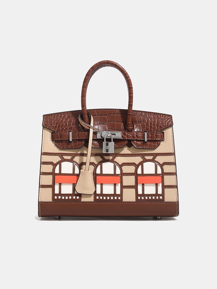 Stylish House Platinum Bag Single-Shoulder Slung Large Storage Classic in 8 Different Colour