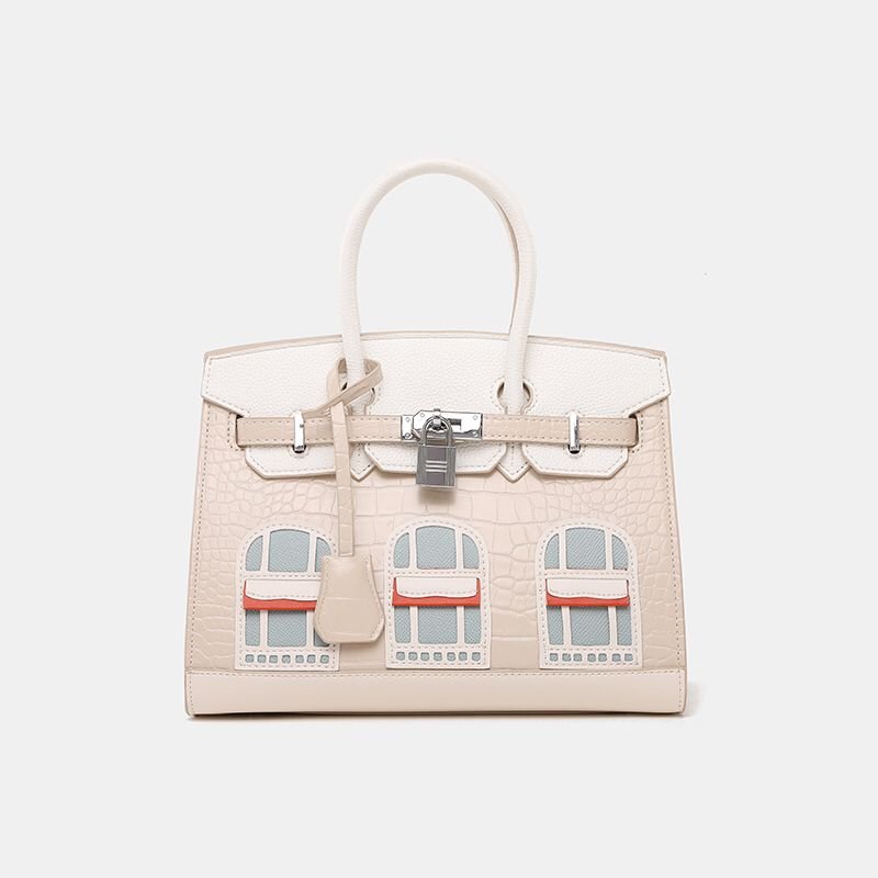 Stylish House Platinum Bag Single-Shoulder Slung Large Storage Classic in 8 Different Colour