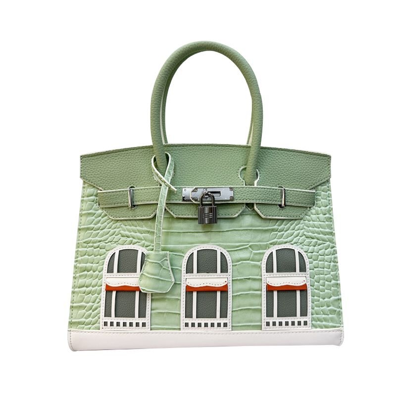 Stylish House Platinum Bag Single-Shoulder Slung Large Storage Classic in 8 Different Colour
