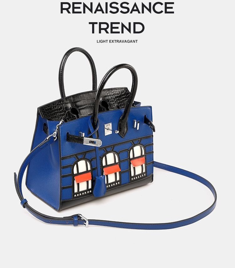 Stylish House Platinum Bag Single-Shoulder Slung Large Storage Classic in 8 Different Colour