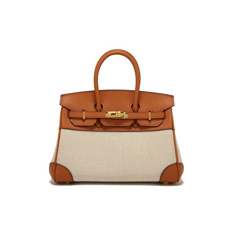 Lizzy Patterned Cow Leather Canvas Platinum Bag in so many different colour