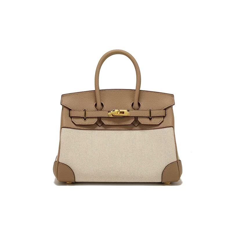 Lizzy Patterned Cow Leather Canvas Platinum Bag in so many different colour