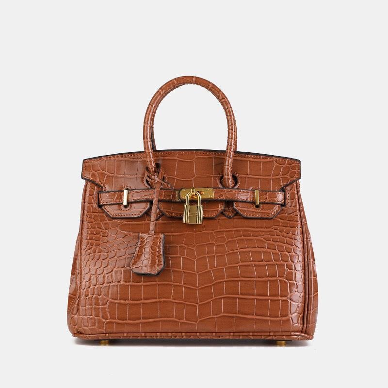 Classic Fashion Niche Crocodile-Pattern Single-ouldered slouch bag in 8 Different colour
