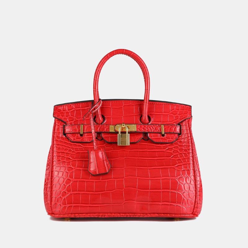 Classic Fashion Niche Crocodile-Pattern Single-ouldered slouch bag in 8 Different colour