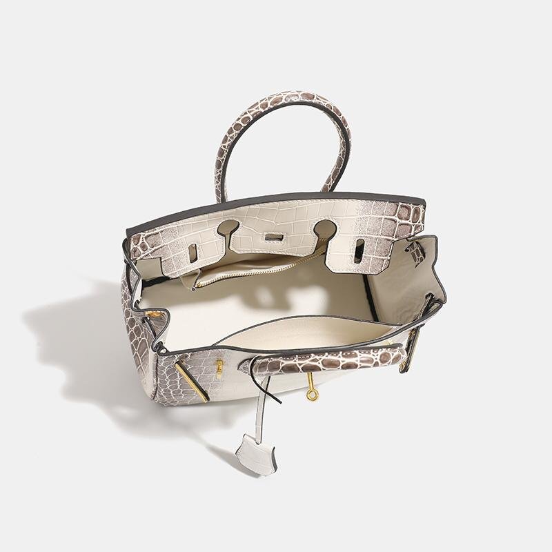 Classic Fashion Niche Crocodile-Pattern Single-ouldered slouch bag in 8 Different colour