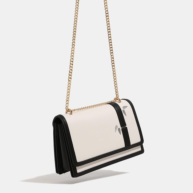 Chinese Panda Style Single Slung Small Square bag