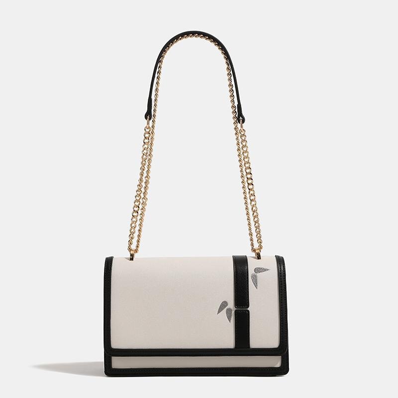 Chinese Panda Style Single Slung Small Square bag